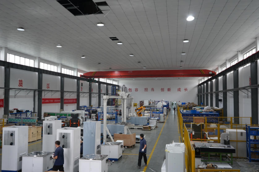An interior view of the CHJT intelligent manufacturing facility
