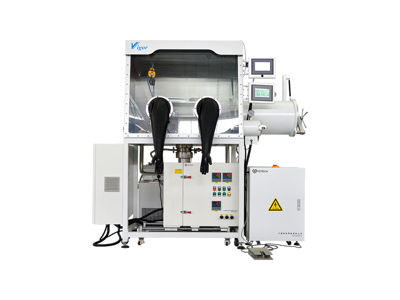 laboratory glovebox workstation with integrated control systems